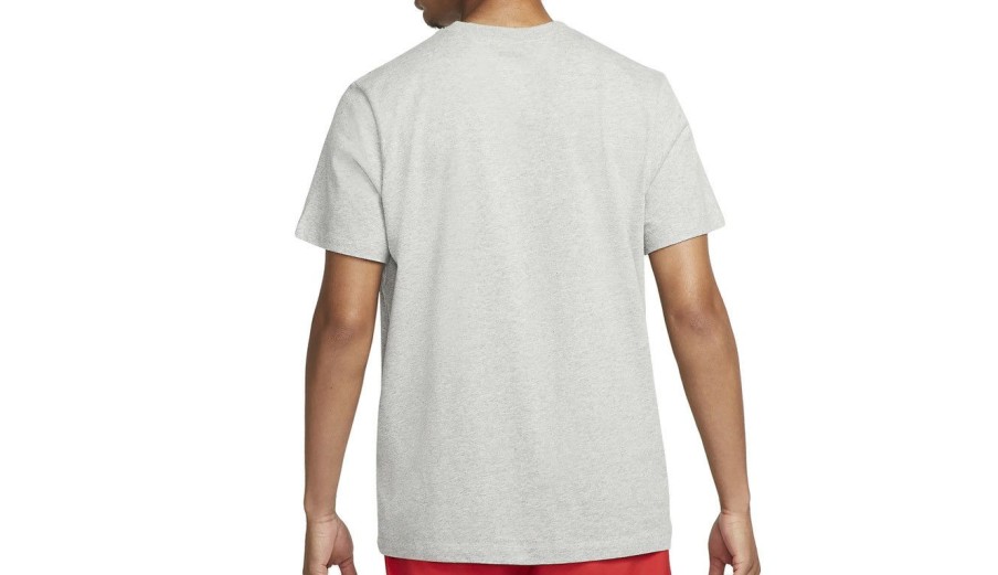 Clothing * | Nike Nsw Swoosh Oval T-Shirt Outlet Sale Grey