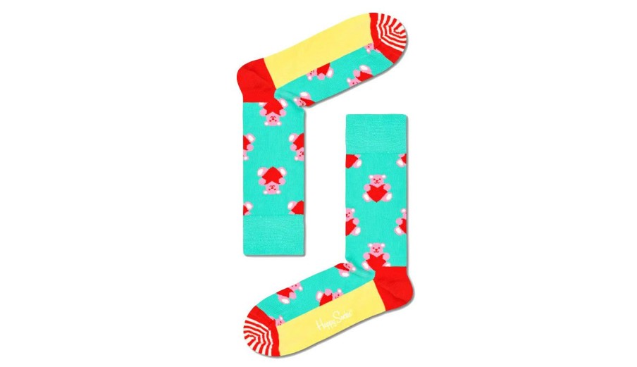 Clothing * | Happy Socks I Love You Socks Gift Set 3-Pack Latest Multicolor