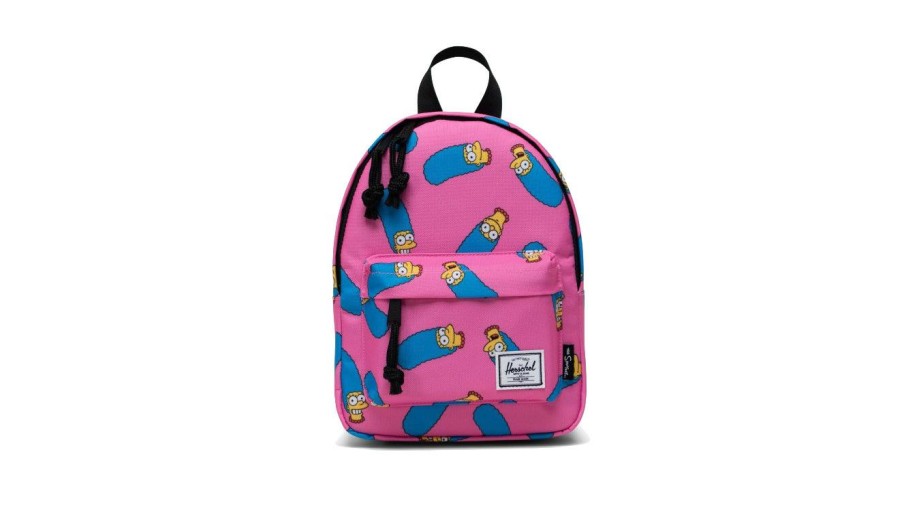 Bags * | Herschel Supply Classic Backpack Mini Simpsons High Quality Pink