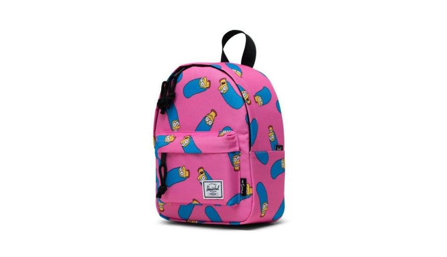 Bags * | Herschel Supply Classic Backpack Mini Simpsons High Quality Pink