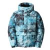 Clothing * | The North Face M Print Himalayan Down Parka Online Store Blue