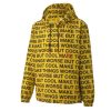 Clothing * | Puma X Randomevent Aop Windbreaker Promotion Yellow