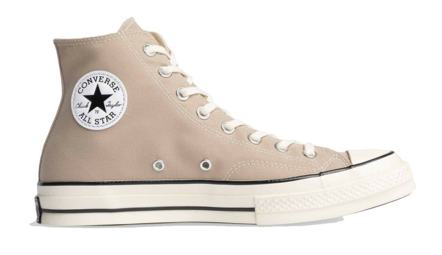 Men * | Converse Chuck 70 Recycled Canvas Seasonal Colour High Top Papyrus Attractive Light Brown