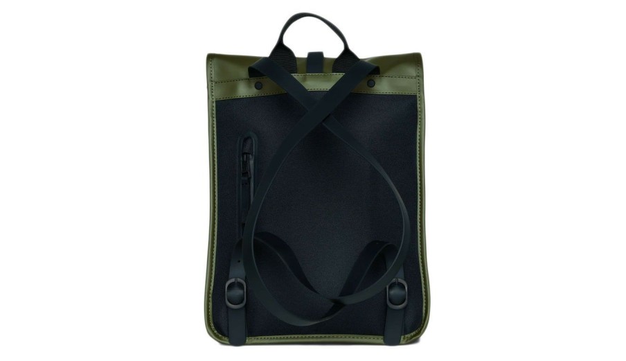 Bags * | Rains Rolltop Rucksack Mini Ever Unique Green