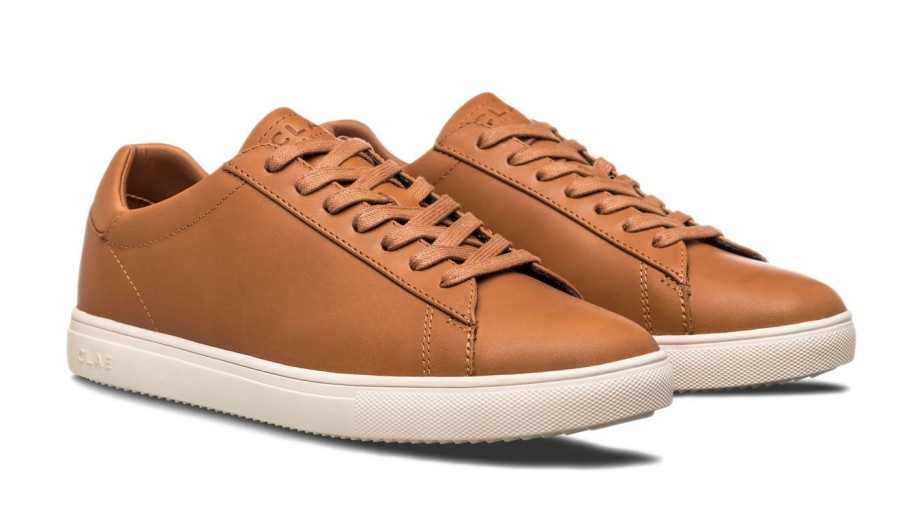 Men * | Clae Bradley Cashew Leather Less Expensive Brown