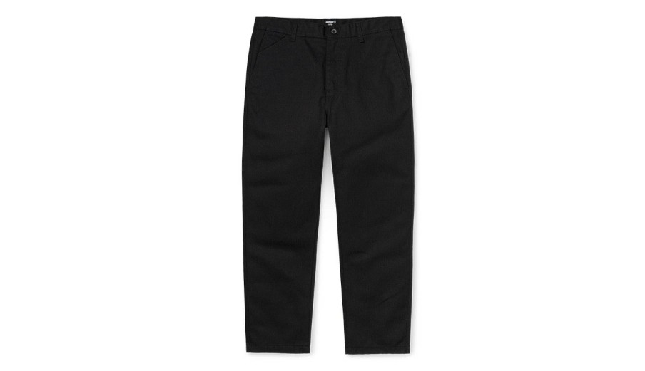 Clothing * | Carhartt Wip Menson Pant Original Black