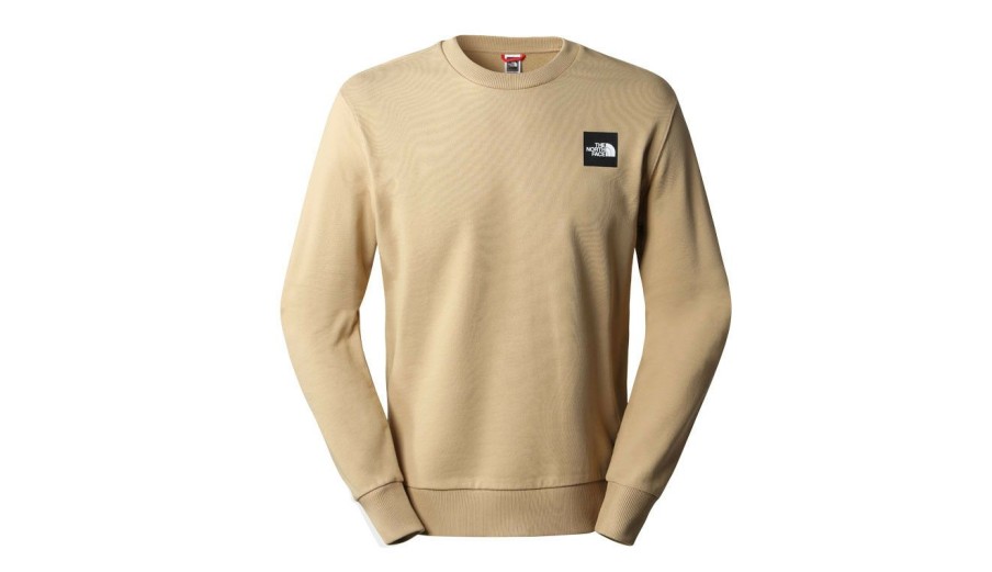 Clothing * | The North Face M Summer Logo Sweater Fire Sale Light Brown