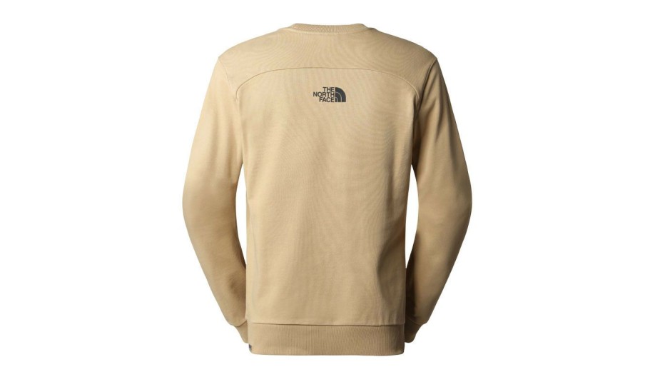 Clothing * | The North Face M Summer Logo Sweater Fire Sale Light Brown