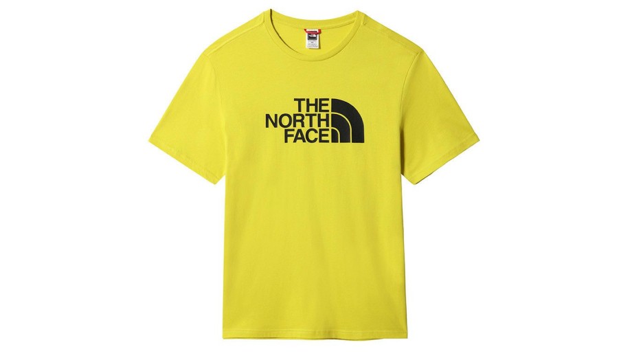 Clothing * | The North Face M S/S Easy Tee Reliable Quality Yellow