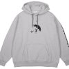 Clothing * | Makia Paraply Hooded Sweatshirt 100% Guarantee Grey