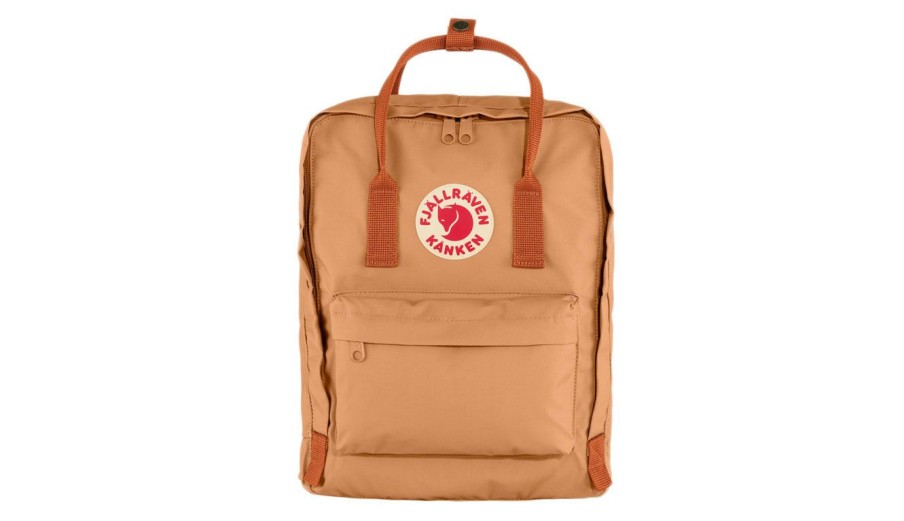 Bags * | Fjallraven Kanken Peach Sand Terracotta Brown Original Orange