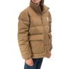 Clothing * | Converse Short Down Jacket Bestsellers Brown