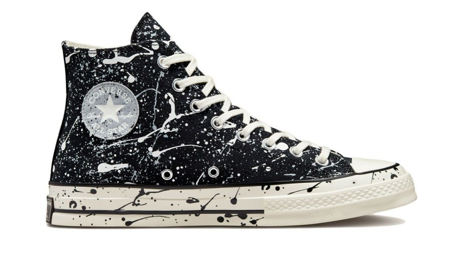 Men * | Converse Chuck 70 Archive Paint Splatter Top Selling Black