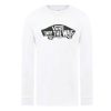 Clothing * | Vans Mn Off The Wall Long Sleeve Sale Online White