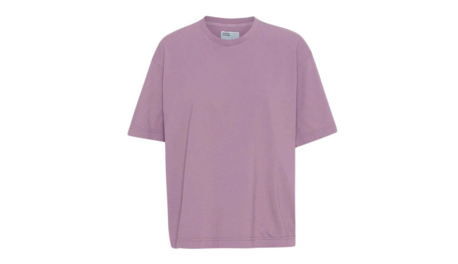 Clothing * | Colorful Standard Oversized Organic T-Shirt Top Selling Purple