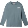 Clothing * | The North Face M Coordinates L/S Tee Goblin Featured Blue