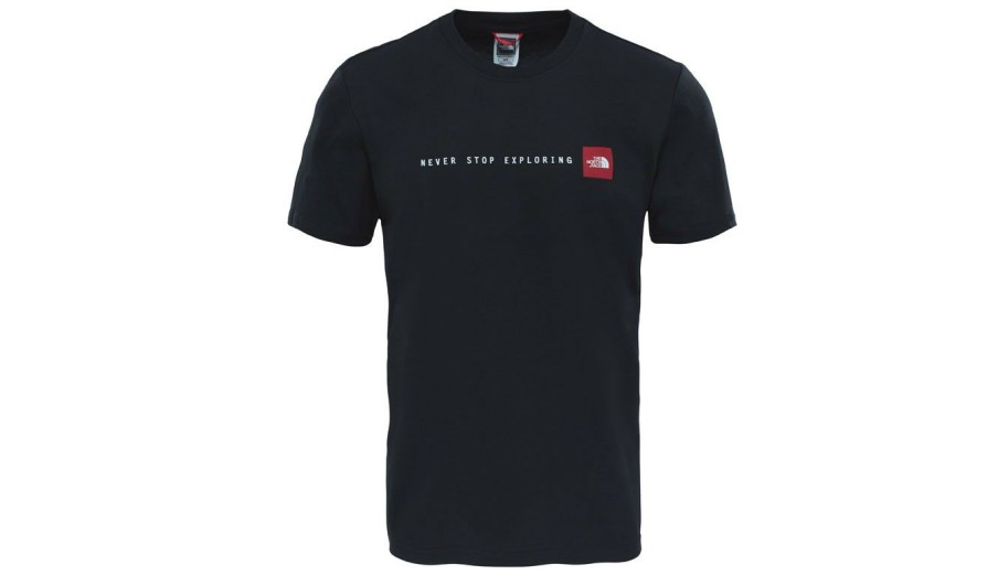 Clothing * | The North Face M Nse Tee Fire Sale Black