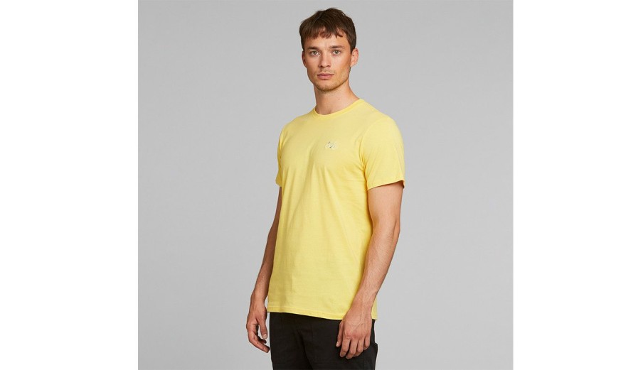 Clothing * | Dedicated T-Shirt Stockholm Stitch Bike Gift Selection Yellow