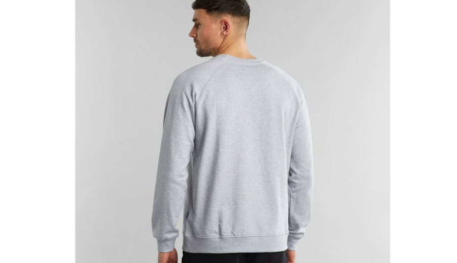 Clothing * | Dedicated Sweatshirt Malmoe Mushroom Original Grey