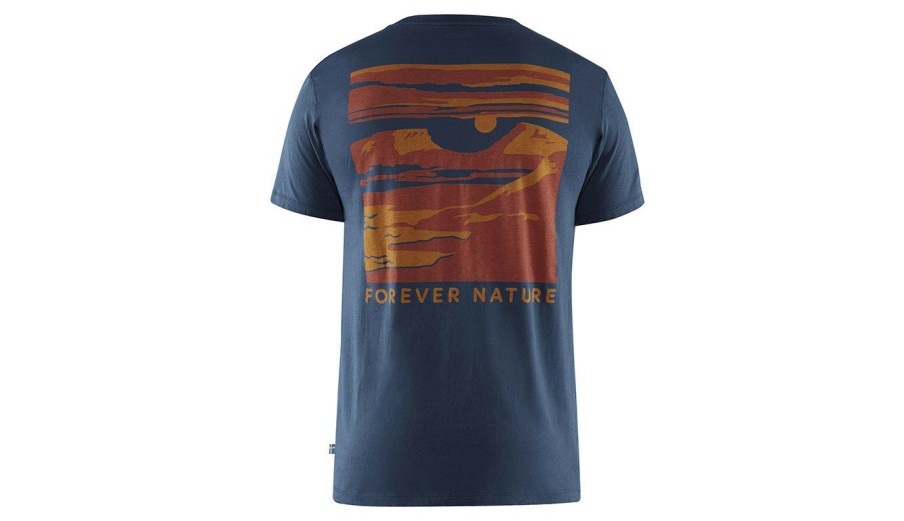 Clothing * | Fjallraven Tornetrask T-Shirt M Tendy Style Blue