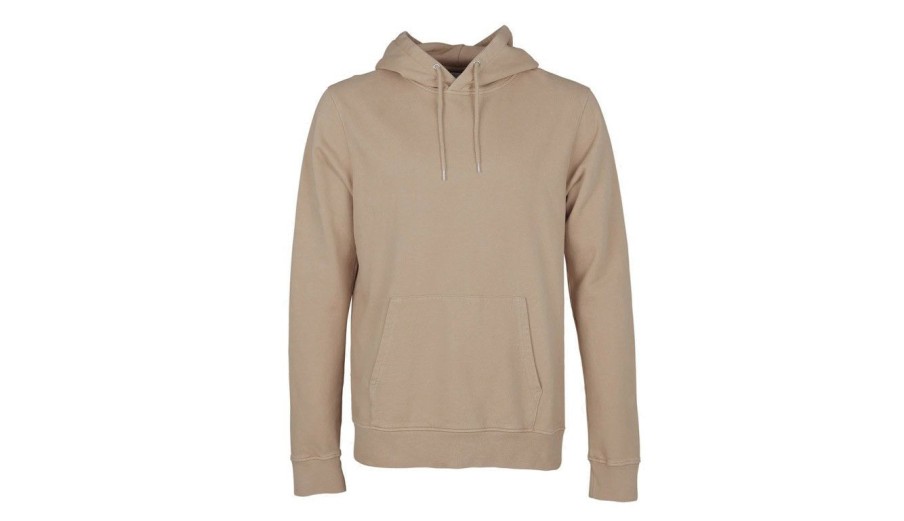 Clothing * | Colorful Standard Classic Organic Hood Discount Sale Light Brown