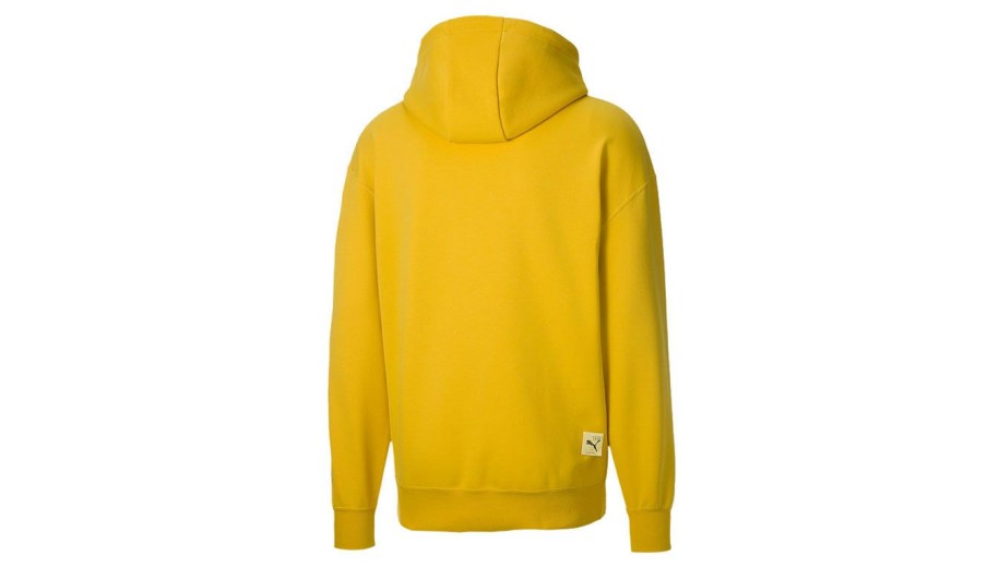 Clothing * | Puma X Michael Lau Reverse Men'S Hoodie Original Yellow