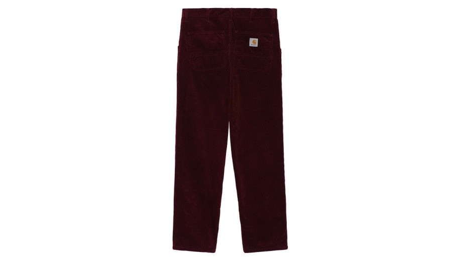 Clothing * | Carhartt Wip Simple Pant Jam Opening Sales Burgundy