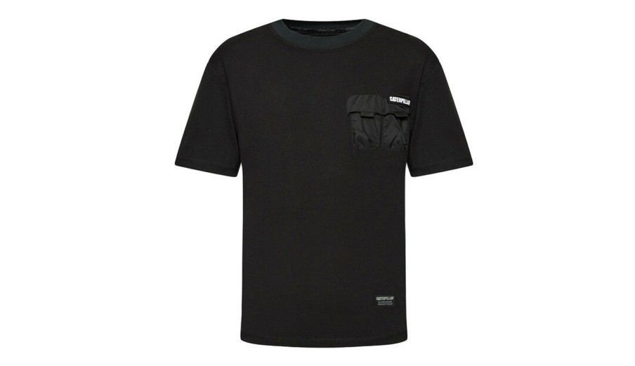 Clothing * | Caterpillar Multipocket T-Shirt Special Black