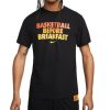 Clothing * | Nike Dri-Fit Basketball Tee Fashionable Black