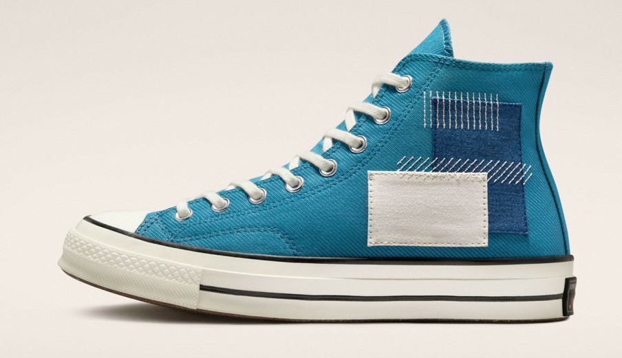 Men * | Converse Chuck 70 Patchwork Discounts Blue