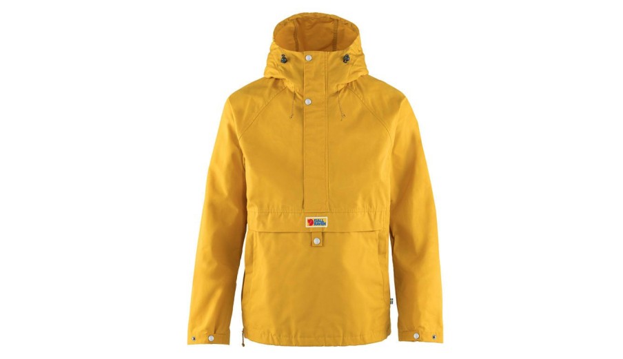 Clothing * | Fjallraven Vardag Anorak M Mustard Discount Online Yellow