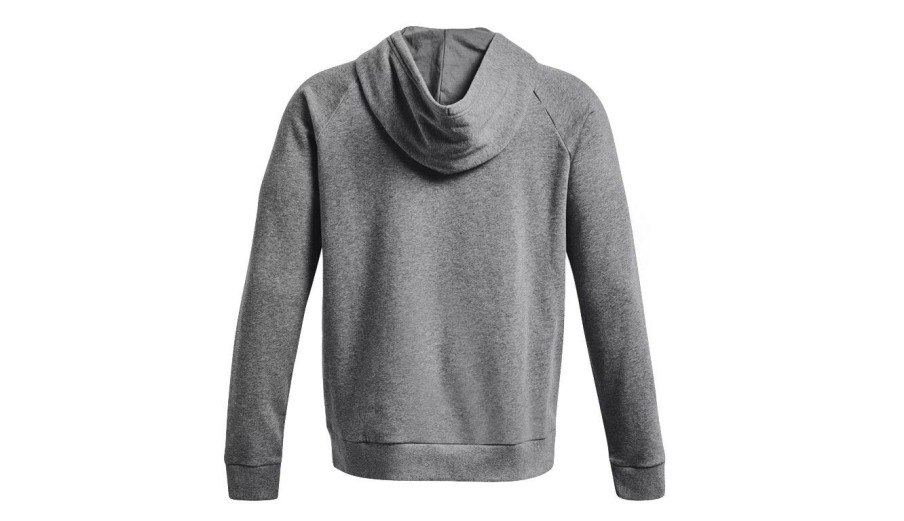 Clothing * | Under Armour M Rival Fleece Zip Hoodie Promotion Grey