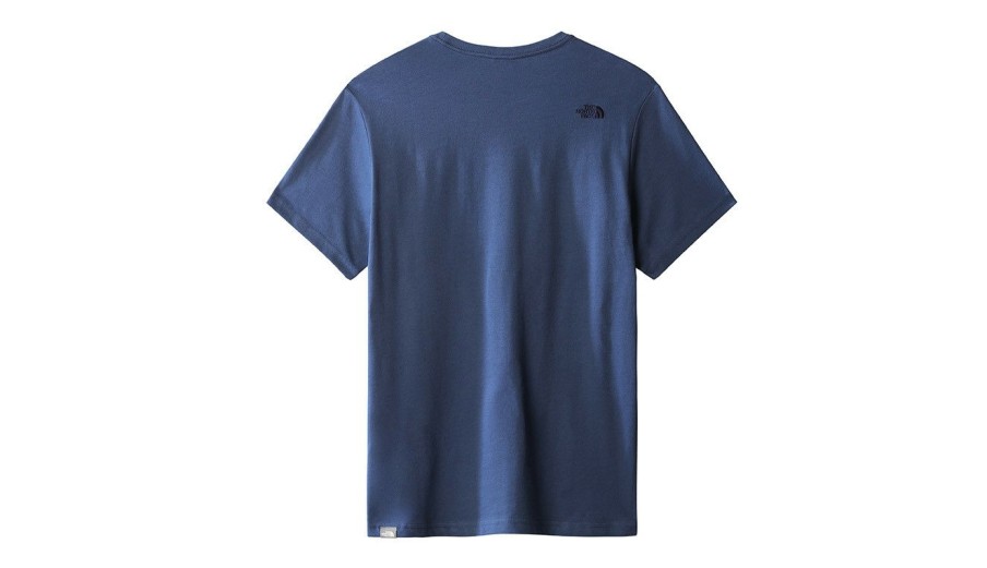 Clothing * | The North Face M Premium Tee Deep Taupe Best Price Blue