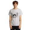 Clothing * | Dedicated T-Shirt Stockholm Coffee Vinyl Melange Closeout Sale Grey