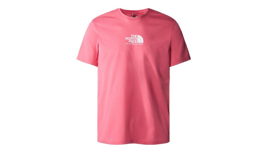 Clothing * | The North Face M Fine Alpine Equipment Tee 3 Clearance Sale Pink