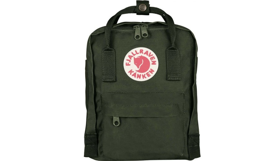 Bags * | Fjallraven Kanken Mini Kids Forest Top Selling Green