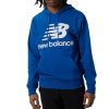 Clothing * | New Balance Essentials Pullover Hoodie Less Expensive Blue