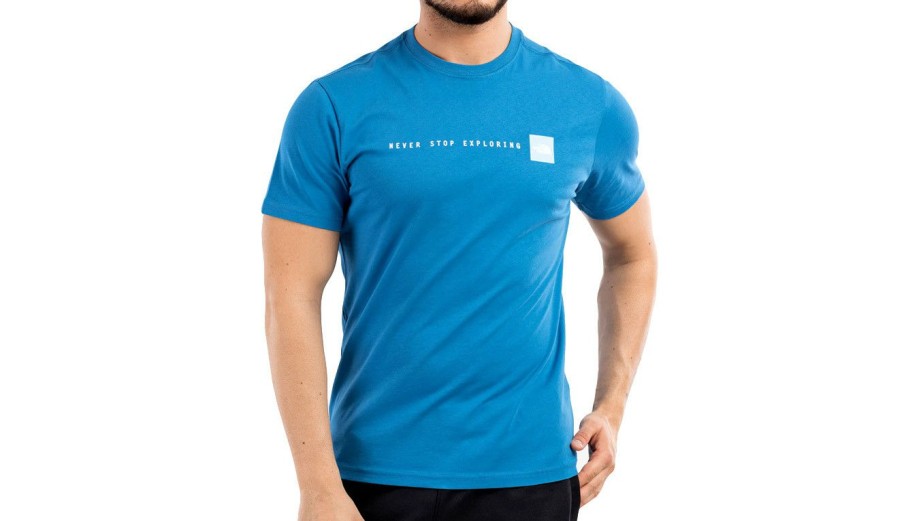 Clothing * | The North Face M Nse Tee Hot Sell Blue