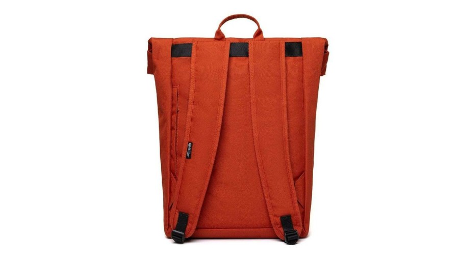 Bags * | Lefrik Roll Reflective Rucksack Rust Clearance Orange