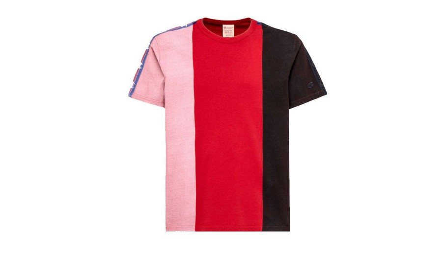 Clothing * | Champion Rwss Premium Crewneck T-Shirt Top Sell Red