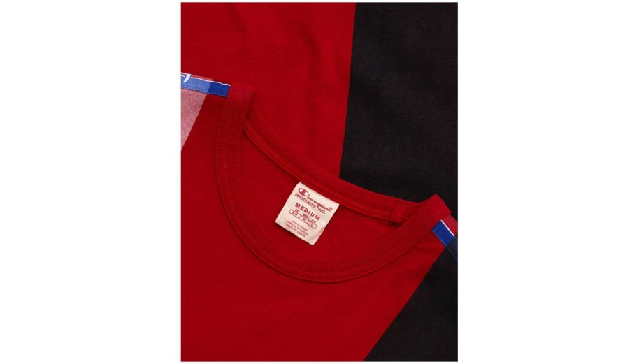 Clothing * | Champion Rwss Premium Crewneck T-Shirt Top Sell Red