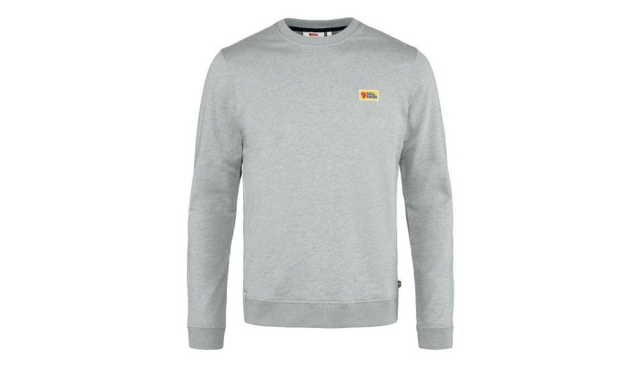 Clothing * | Fjallraven Vardag Sweater M Melange Clearance Grey