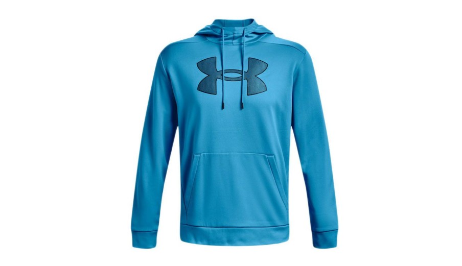 Clothing * | Under Armour Ua Armour Fleese Big Logo Hd Hot Sell Blue