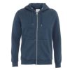 Clothing * | Colorful Standard Classic Organic Zip Hood Online Blue