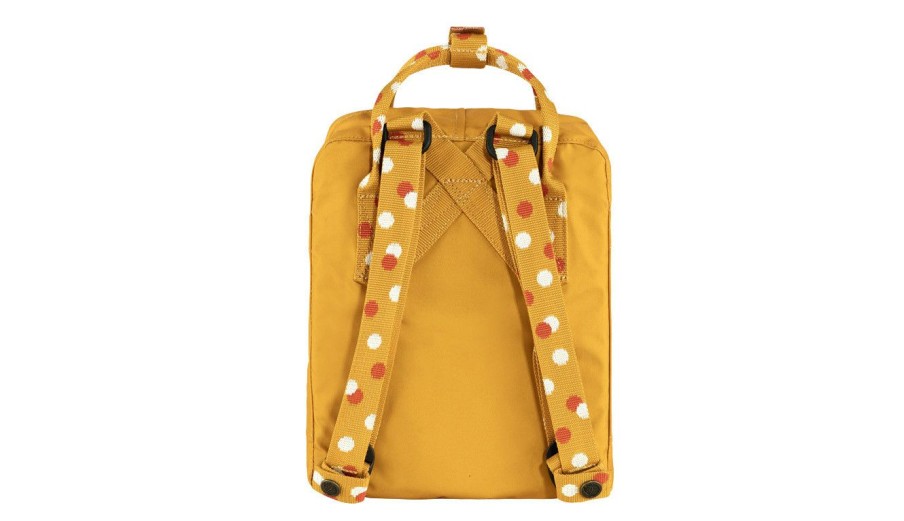 Bags * | Fjallraven Kanken Mini Ochre-Confetti Pattern Best Price Yellow