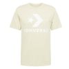 Clothing * | Converse Star Chevron Tee Clearance Sale Light Brown