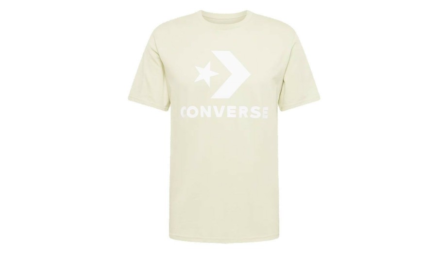 Clothing * | Converse Star Chevron Tee Clearance Sale Light Brown