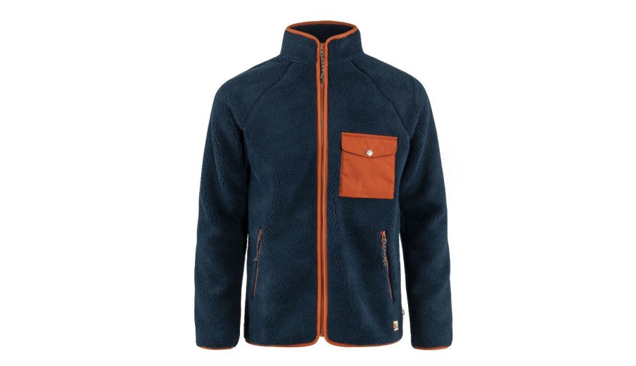 Clothing * | Fjallraven Vardag Pile Fleece Sale Blue