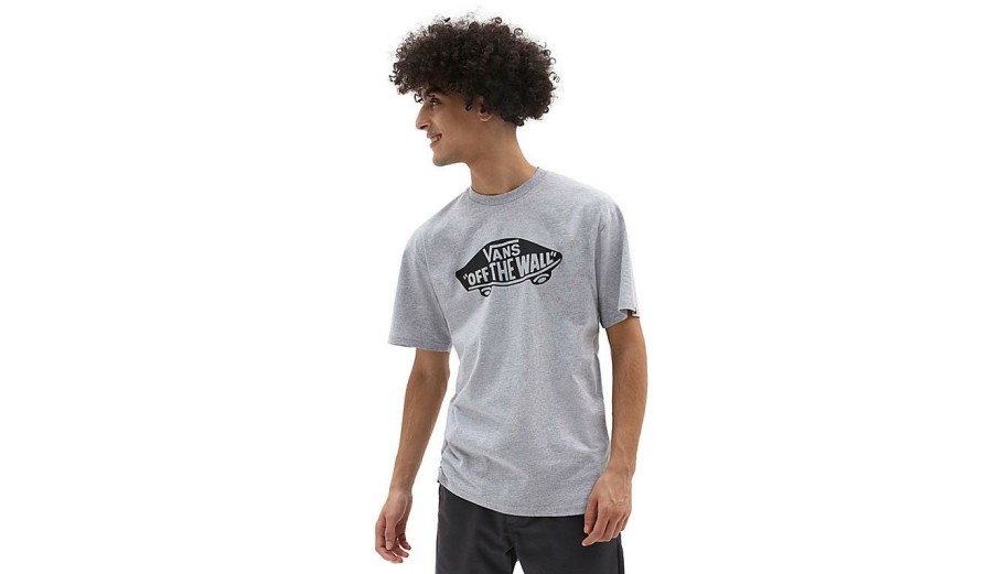 Clothing * | Vans Otw Classic Front T-Shirt Cheaper Grey