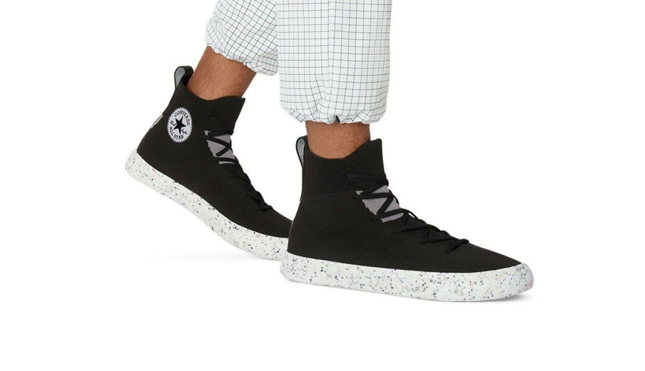 Men * | Converse Chuck Taylor All Star Crater Knit Sale Online Black